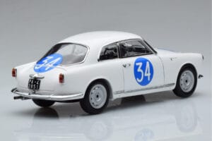 Alfa Romeo Giulietta SV #34 Targa Florio 1960 Kyosho 1:18 08957C Metalas - nuotrauka 3 iš 9