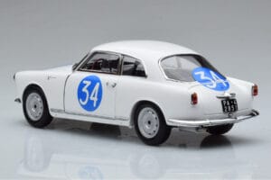 Alfa Romeo Giulietta SV #34 Targa Florio 1960 Kyosho 1:18 08957C Metalas - nuotrauka 6 iš 9