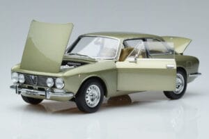 Alfa Romeo GTV 2000 Žalias Ribotasis Leidimas Norev 1:18 187913 Metalas - nuotrauka 2 iš 7