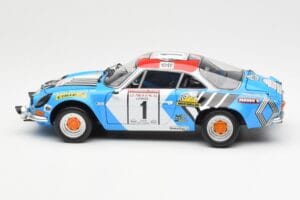 Alpine A110 1600S #1 Nicolas / Vial Winner Tour de Corse 1973 Kyosho 1:18 08485A Metalas - nuotrauka 4 iš 8