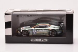 Aston Martin DBRS9 BMS Scuderia Italia #23 Zani / Mugelli FIA GT3 European Championship Spa 2006 Minichamps 1:43 400061323 Me - nuotrauka 4 iš 4