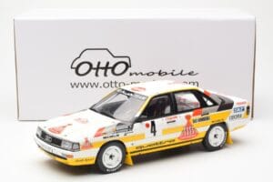 Audi 200 Quattro #4 W. Rohrl / C. Geistdorfer Rally Monte Carlo 1987 Otto 1:18 OT439 Metalas - nuotrauka 6 iš 6
