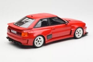 Audi 80 B4 Coupe Prior Design RS2 Raudonas Otto 1:18 OT1068 Derva - nuotrauka 2 iš 6