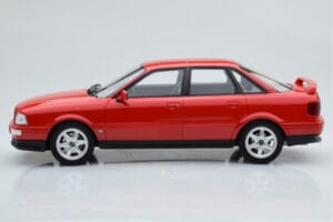 Audi 80 B4 Quattro Competition Laser Raudonas Otto 1:18 OT355 Derva - nuotrauka 3 iš 6