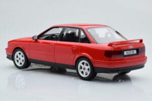 Audi 80 B4 Quattro Competition Laser Raudonas Otto 1:18 OT355 Derva - nuotrauka 5 iš 6