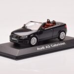 Audi A3 8P Kabrioletas Juodas Minichamps 1:43 - image 2 of 4