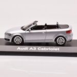 Audi A3 8P Kabrioletas Sidabrinis Minichamps 1:43