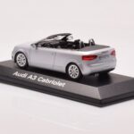 Audi A3 8P Kabrioletas Sidabrinis Minichamps 1:43 - image 3 of 4