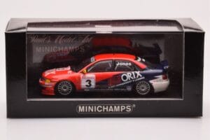Audi A4 B5 #3 Team Orix Jones Australian Touring Champion 1997 Minichamps 1:43 430961503 Metalas - nuotrauka 4 iš 4