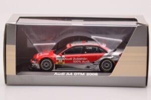 Audi A4 B7 #20 Ickx Audi Sport Zubehor DTM 2006 Minichamps 1:43 5020600903 Metalas - nuotrauka 4 iš 4