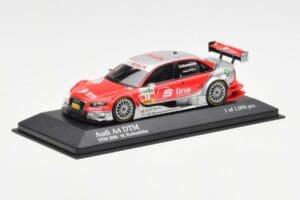 Audi A4 B7 DTM Team Audi Sport Rosberg #18 M. Rockenfeller DTM 2008 Minichamps 1:43 400081718 Metalas - nuotrauka 2 iš 4