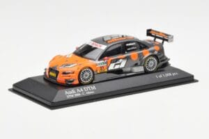 Audi A4 B7 DTM Team Futurecom TME #21 C. Albers DTM 2008 Minichamps 1:43 400089621 Metalas - nuotrauka 2 iš 4