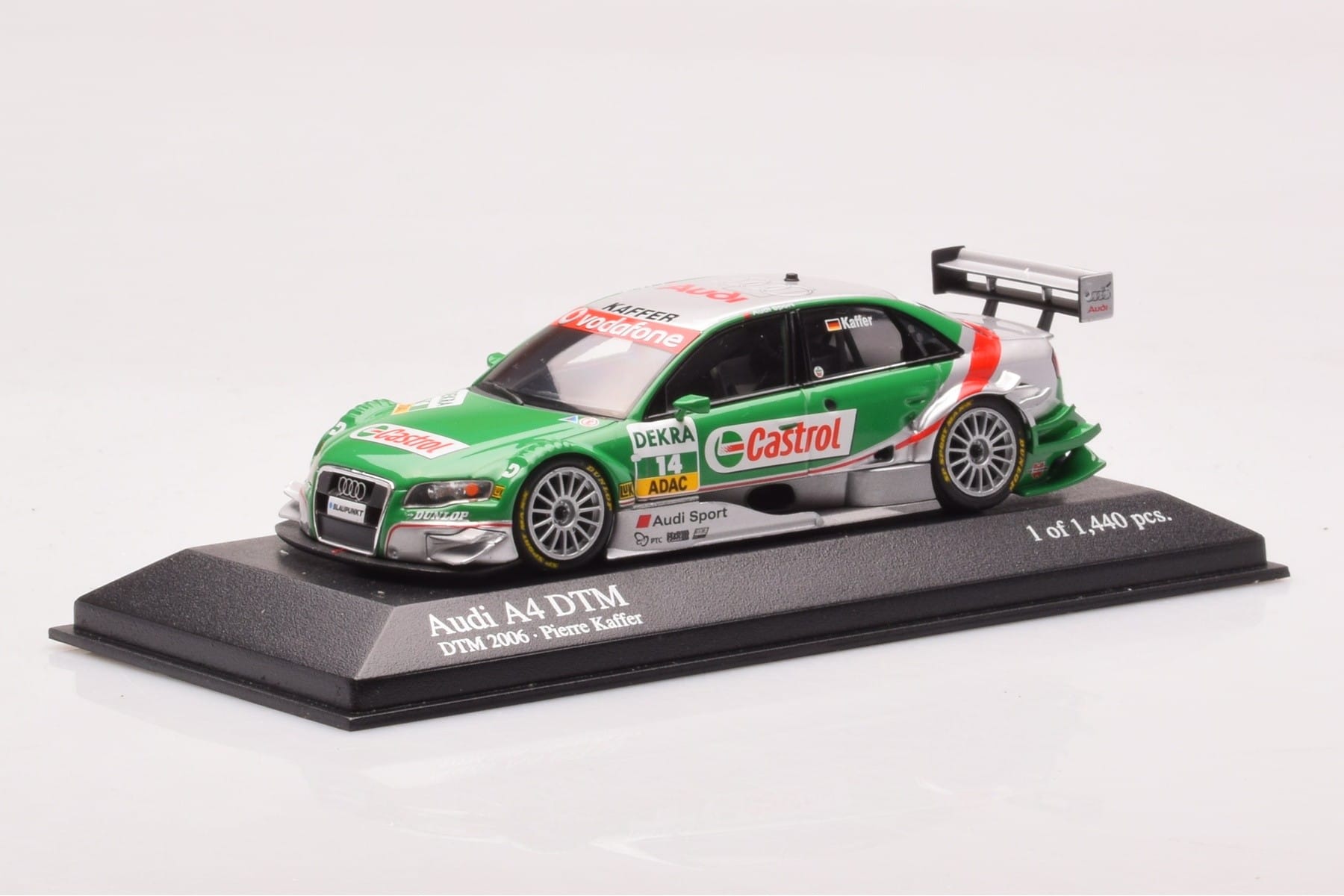 Audi A4 B7 DTM Team Phoenix #14 F. Kaffer DTM 2006 Minichamps 1:43 400061514 Metalas - nuotrauka 2 iš 4
