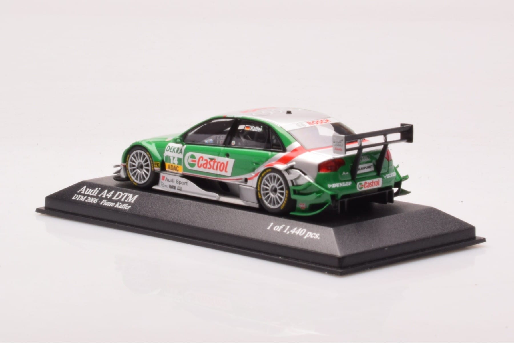Audi A4 B7 DTM Team Phoenix #14 F. Kaffer DTM 2006 Minichamps 1:43 400061514 Metalas - nuotrauka 3 iš 4