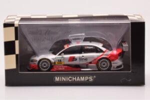Audi A4 B7 DTM Team Rosberg #15 M. Stippler DTM 2006 Minichamps 1:43 400061515 Metalas - nuotrauka 4 iš 4
