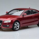Audi A5 B8 Granato Raudona Norev 1:18 188352 Metalas