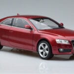 Audi A5 B8 Granato Raudona Norev 1:18 188352 Metalas - image 5 of 7