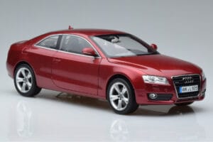 Audi A5 B8 Granato Raudona Norev 1:18 188352 Metalas - nuotrauka 5 iš 7