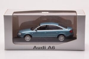 Audi A6 C5 Petrol Metallic Minichamps 1:43 AUDI-264448 Metalas - nuotrauka 4 iš 4