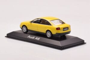 Audi A6 C5 Geltonas Minichamps 1:43 IND47004 Metalas - nuotrauka 3 iš 4