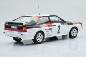 Audi Quattro Audi Sport #1 H. Mikkola / A. Hertz Winners International Swedish Rally 1981 Minichamps 1:18 155811102 Metalas - nuotrauka 2 iš 6