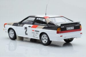 Audi Quattro Audi Sport #1 H. Mikkola / A. Hertz Winners International Swedish Rally 1981 Minichamps 1:18 155811102 Metalas - nuotrauka 5 iš 6