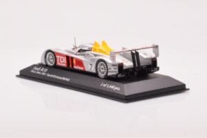 Audi R10 TDI LMP1 #7 R. Capello / T. Kristensen / A. McNish 24 Hours of Le Mans 2006 Minichamps 1:43 400061607 Metalas - nuotrauka 3 iš 4