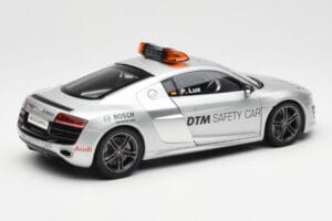 Audi R8 5.2 DTM Safety Car 2010 Kyosho 1:18 09216DTM Metalas - nuotrauka 3 iš 8
