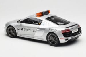 Audi R8 5.2 DTM Safety Car 2010 Kyosho 1:18 09216DTM Metalas - nuotrauka 7 iš 8