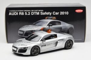 Audi R8 5.2 DTM Safety Car 2010 Kyosho 1:18 09216DTM Metalas - nuotrauka 8 iš 8