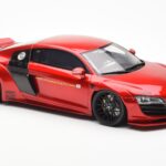 Audi R8 4S Liberty Walk Candy Raudonas GT Spirit 1:18 - image 4 of 6