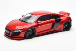 Audi R8 4S Liberty Walk Candy Raudonas GT Spirit 1:18