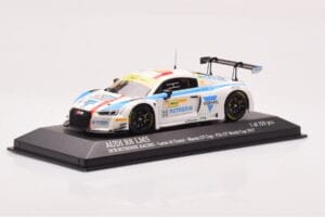 Audi R8 LMS #11 HCB Rutronik Racing L. di Grassi FIA GT World Cup Macau 2016 Minichamps 1:43 437171711 Metalas - nuotrauka 2 iš 4