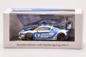 Audi R8 LMS #5 Phoenix Racing M. Busch / C. Moller / C. Madsen / M. Rockenfeller / F. Stippler 24 Hours of Nurburgring 2017 M - nuotrauka 4 iš 4