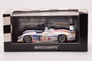 Audi R8 #1 J.J. Lehto / M. Werner GP of Atlanta Winners 2005 Minichamps 1:43 400051391 Metalas - nuotrauka 4 iš 4