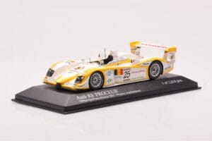 Audi R8 #25 S. Ara / T. Kristensen Winners 1000km Spa 2003 Minichamps 1:43 400031325 Metalas - nuotrauka 2 iš 4