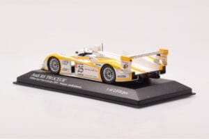 Audi R8 #25 S. Ara / T. Kristensen Winners 1000km Spa 2003 Minichamps 1:43 400031325 Metalas - nuotrauka 3 iš 4