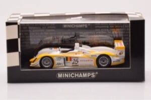 Audi R8 #25 S. Ara / T. Kristensen Winners 1000km Spa 2003 Minichamps 1:43 400031325 Metalas - nuotrauka 4 iš 4