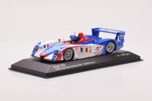 Audi R8 #4 M. Ortelli / J-M. Gounon 1000km Spa 2005 Minichamps 1:43 400051304 Metalas - nuotrauka 2 iš 4