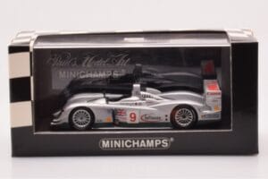 Audi R8 #9 M. Salo / Kane / McCarthy Sebring 12 Hours 2003 Minichamps 1:43 400031399 Metalas - nuotrauka 4 iš 4