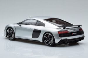 Audi R8 Performance Sidabrinis Kengfai 1:18 VAKF-0354 Metalas - nuotrauka 7 iš 10