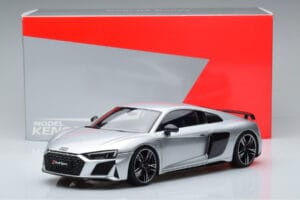 Audi R8 Performance Sidabrinis Kengfai 1:18 VAKF-0354 Metalas - nuotrauka 10 iš 10