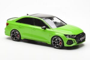 Audi RS3 8Y Sedan Žalias MCG 1:18 MCG18449 Metalas - nuotrauka 4 iš 6