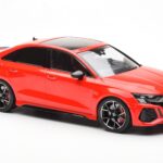Audi RS3 8Y Sedan Raudonas MCG 1:18 - image 4 of 6