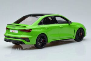Audi RS3 8Y Sedanas Žalias GT Spirit 1:18 GT414 Derva - nuotrauka 2 iš 6