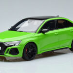 Audi RS3 8Y Sedanas Žalias GT Spirit 1:18