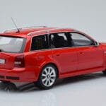 Audi RS4 B5 Avant Raudonas Otto 1:18 - image 2 of 6