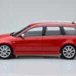 Audi RS4 B5 Avant Raudonas Otto 1:18 - image 3 of 6