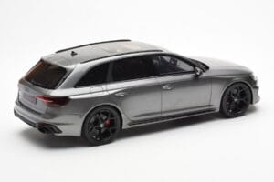 Audi RS4 B9 Avant Competition Daytona Pilkas GT Spirit 1:18 GT456 Derva - nuotrauka 2 iš 6