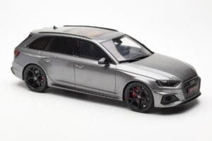 Audi RS4 B9 Avant Competition Daytona Pilkas GT Spirit 1:18 GT456 Derva - nuotrauka 4 iš 6